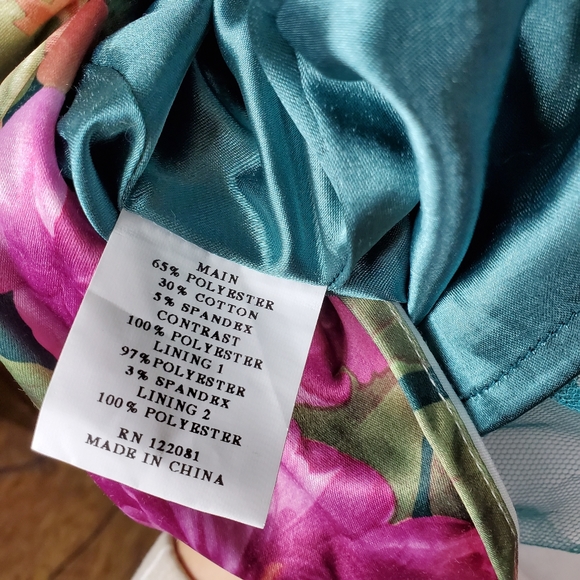 NWT Tatyana | Floral Pinup Dress - Picture 7 of 7